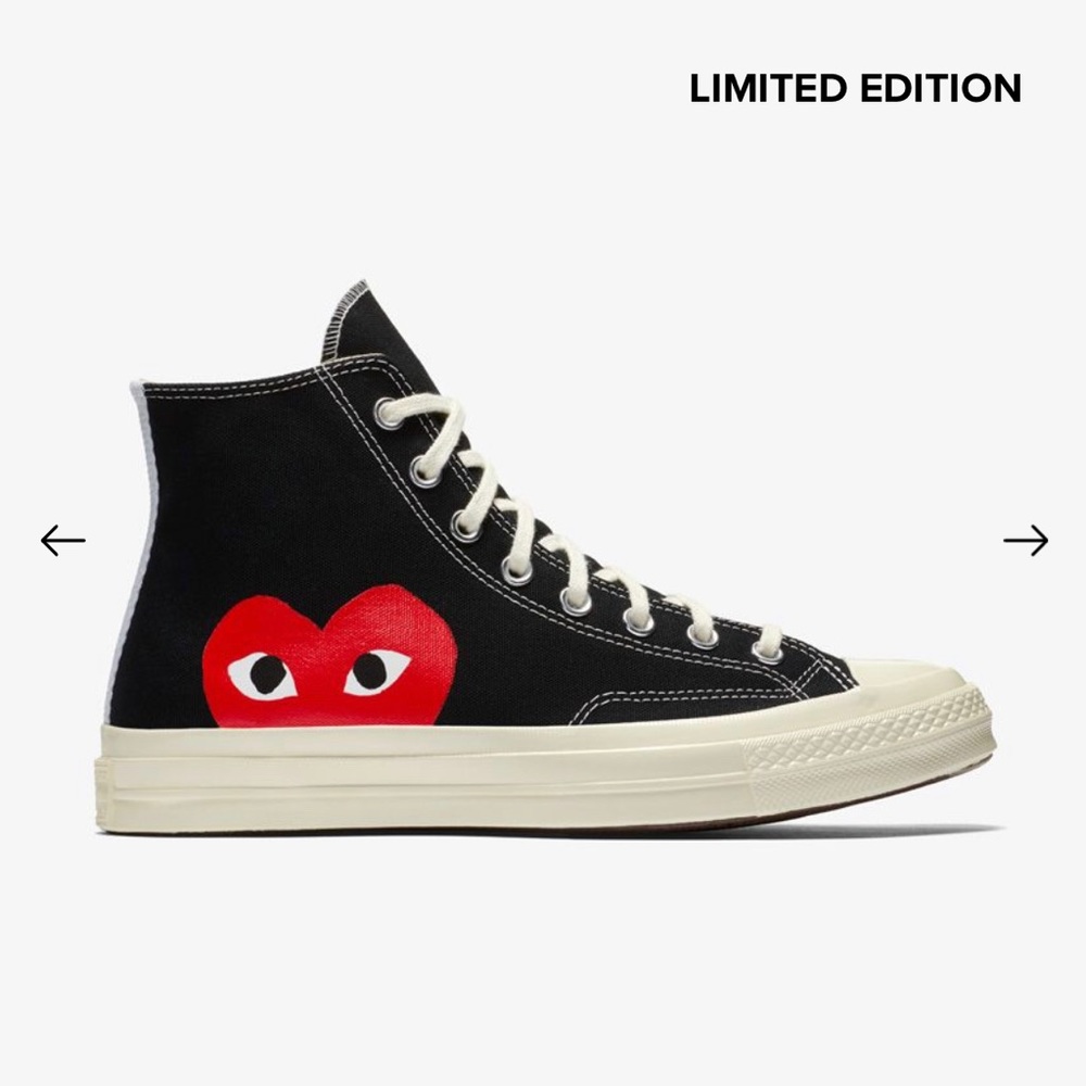 Comme de garçon converse
